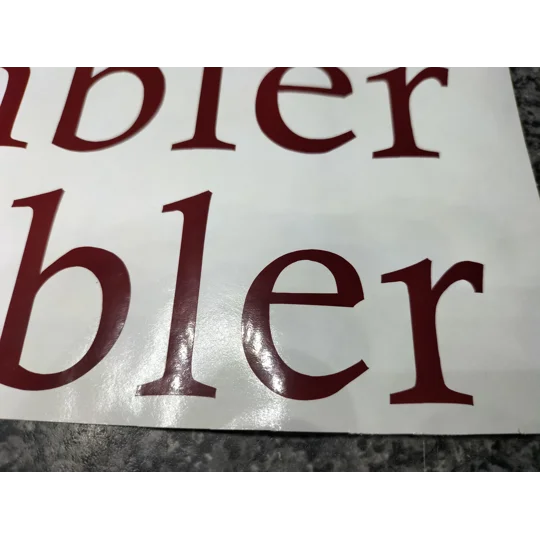 ~2 Rambler Vinyl Decals 228mm x 44mm From The Auto Sleeper