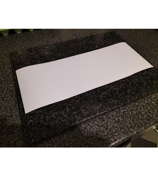 ~Single (1) White Bonet Talbot Express Vent Magnetic Covers 38cm X 14cm