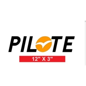 ~(D1) PILOTE MOTORHOME 12 X 3 Sticker-Decal-Graphic
