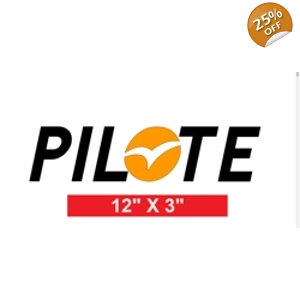 #(D1) PILOTE MOTORHOME 12 X 3 Sticker-Decal-Graphic