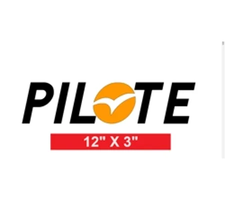 ~(D1) PILOTE MOTORHOME 12 X 3 Sticker-Decal-Graphic