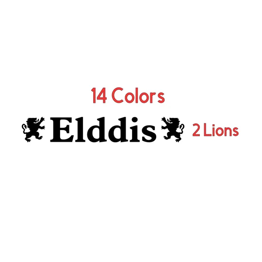 #Elddis Motorhome Vinyl Decal With Choice Of Lions