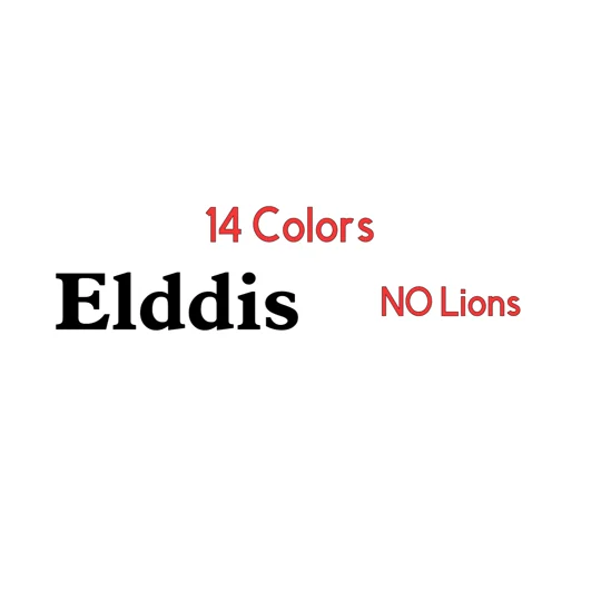 #Elddis Motorhome Vinyl Decal With Choice Of Lions