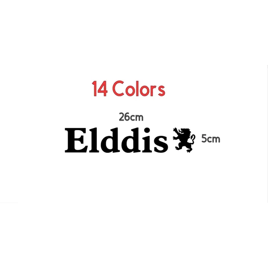 #Elddis Motorhome Vinyl Decal With Choice Of Lions