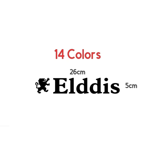 #Elddis Motorhome Vinyl Decal With Choice Of Lions