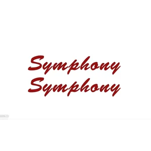~2 Symphony Decal From Auto Sleeper Split Lettering