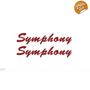 2 Symphony Decal From Auto Sleeper Split Lettering