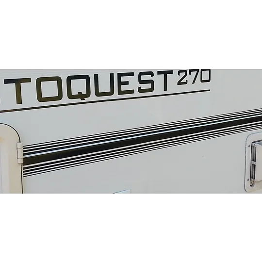 4ft Length Design " A " Motorhome Camper Decal Stripes