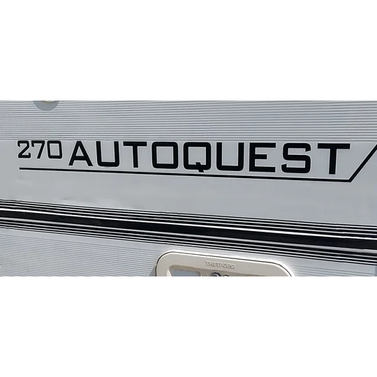4ft Length Design " A " Motorhome Camper Decal Stripes