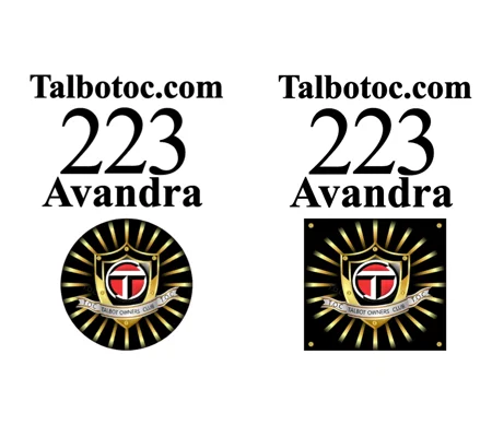 ~No Border VERTICAL Members Numbers Without Border