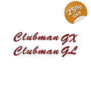 Auto-Sleeper Clubman GL or GX Camper Decal / Sticker
