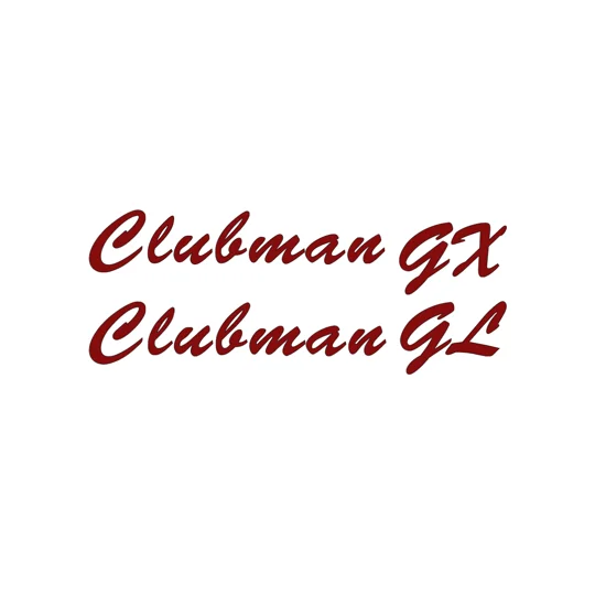 ~Auto-Sleeper Clubman GL or GX Camper Decal / Sticker