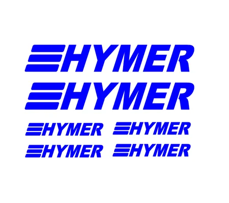 ~Hymer Vinyl Decal Graphics Set Of 6