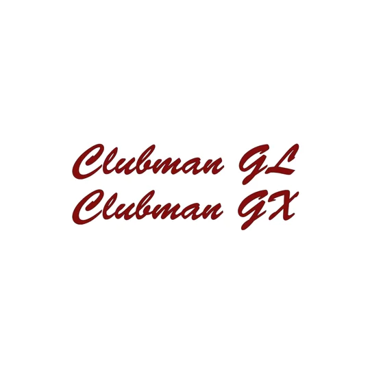 ~Auto-Sleeper Clubman GL or GX Camper Decal / Sticker