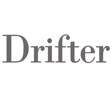 ~2 x DRIFTER Vinyl Decal 13" x 3.5"