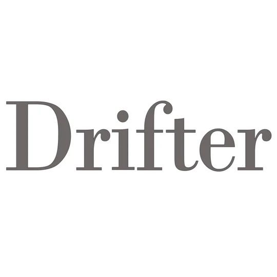 ~2 x DRIFTER Vinyl Decal 15" x 4"