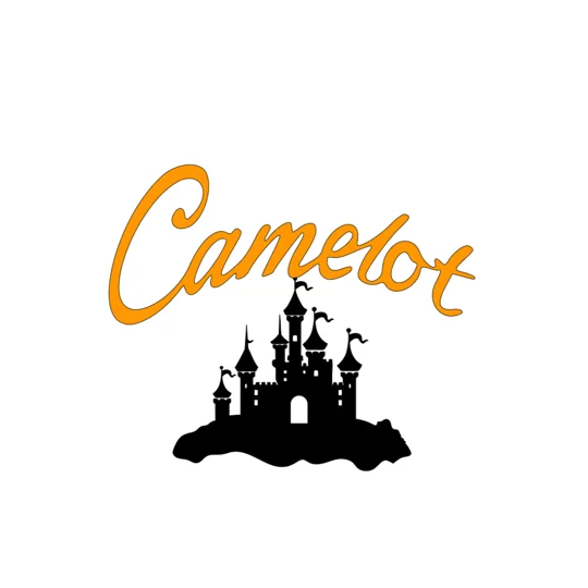 ~Camelot With Castle Decal Graphic 6.5in x 5.5in