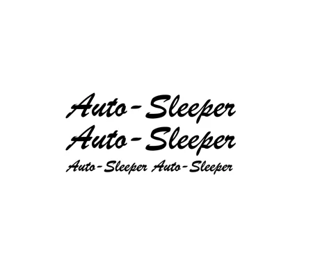 Set Of Auto Sleeper Motorhome Decals