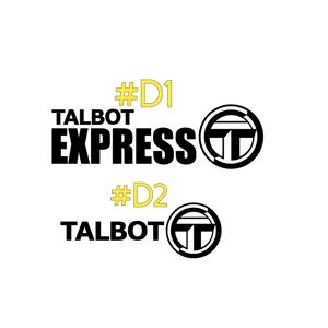 ~TALBOT EXPRESS WITH LOGO CAMPER DECAL BONNET MANY COLOURS