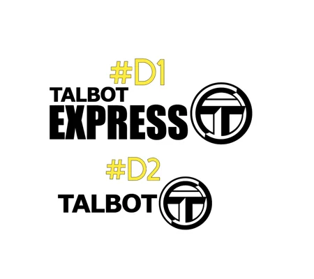 ~TALBOT EXPRESS WITH LOGO CAMPER DECAL BONNET MANY COLOURS