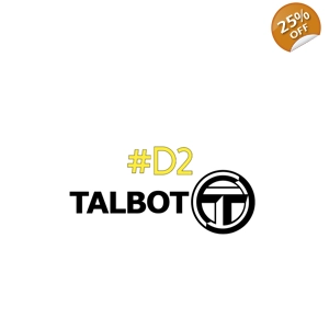 #TALBOT WITH LOGO CAMPER DECAL BONNET MANY COLOURS