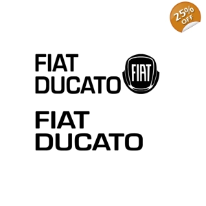 #Fiat Ducato Bonnet Decal With Logo Or Without