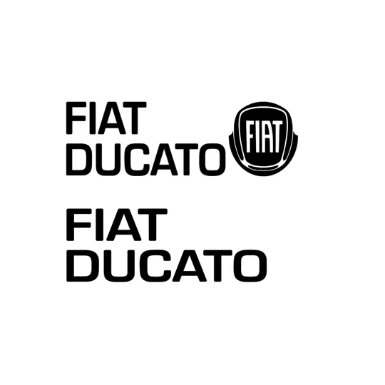 ~Fiat Ducato Bonnet Decal With Logo Or Without