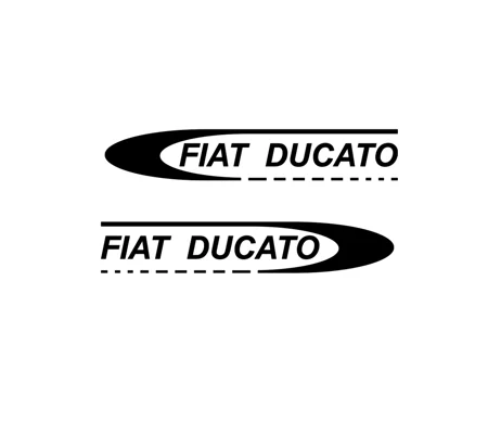 ~2 X FIAT DUCATO CAMPERVAN MOTORHOME DECAL STICKER GRAPHICS FOR FIAT DUCATO