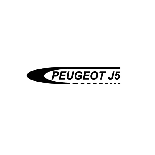 ~2 X PEUGEOT J5 CAMPERVAN MOTORHOME DECAL STICKER GRAPHICS FOR PUGEOT J5