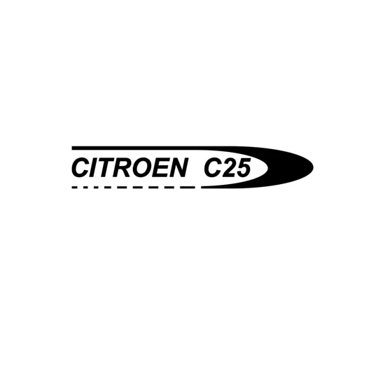 ~2 X CITROEN C25 CAMPERVAN MOTORHOME DECAL STICKER GRAPHICS FOR CITROEN C25