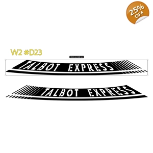 2 x Talbot Express With a Warped Design #D23