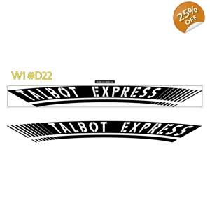 2 x Talbot Express With a Warped Design #D22