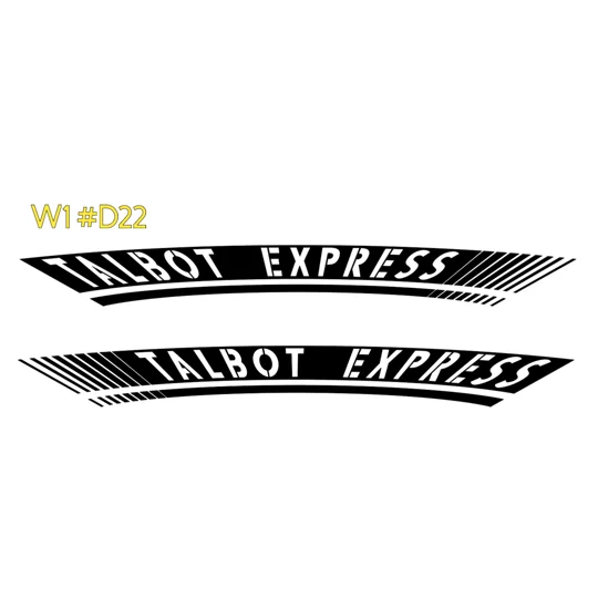 ~2 x Talbot Express With a Warped Design #D22