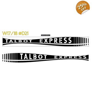 2 x Talbot Express With a Warped Design #D21