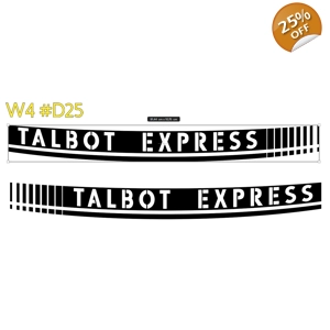 2 x Talbot Express With a Warped Design #D25