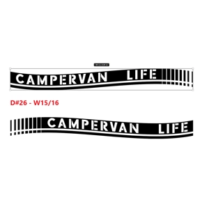 2 x Campervan Life With a Warped Design #D26