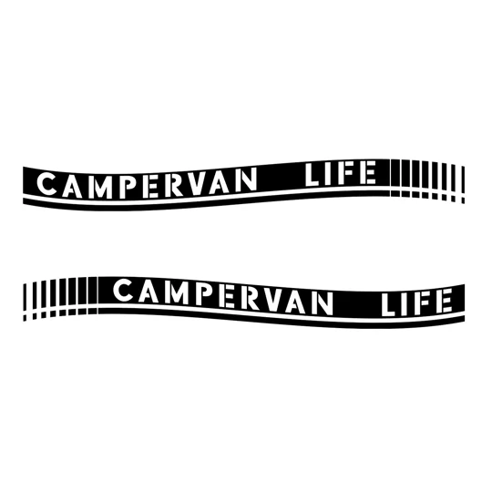 ~2 x Campervan Life With a Warped Design #D26