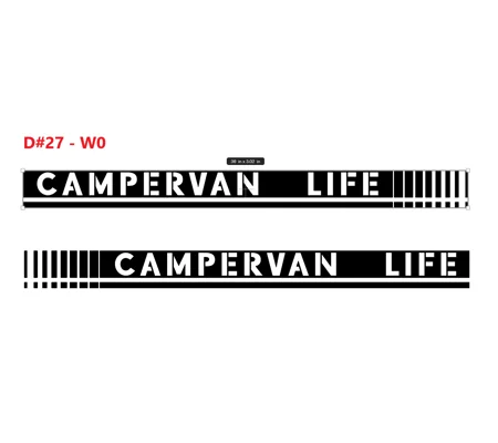 ~2 x Campervan Life Design #D27