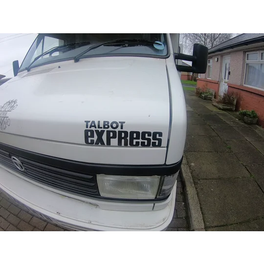Talbot Express Bonnet Vinyl Decal Sticker