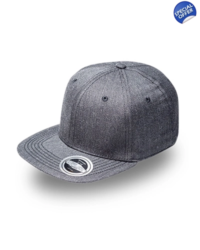 Fitted flat best sale peak cap