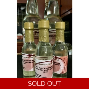 Virgin Cold Pressed Coconut Oil