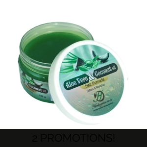 Aloe Vera and Coconut Oil Hair Pomade 3.5 oz