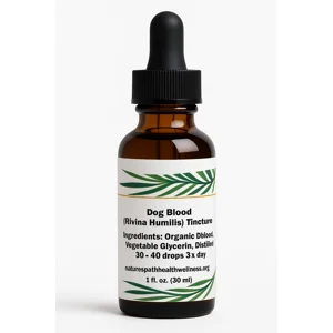 Dog blood herbal extract
