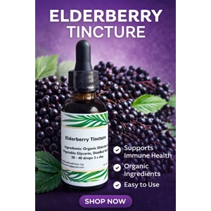 Non Alcohol Elderberry Tinctures