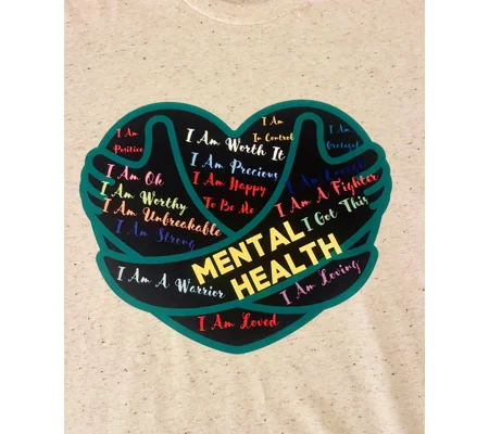 Hugs Help Heart (Mental Health) T-shirt, Size: SM-2XL