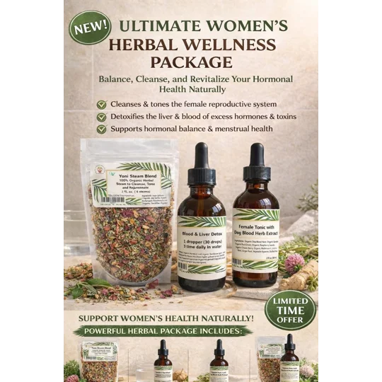 Ultimate Women’s Herbal Wellness Package