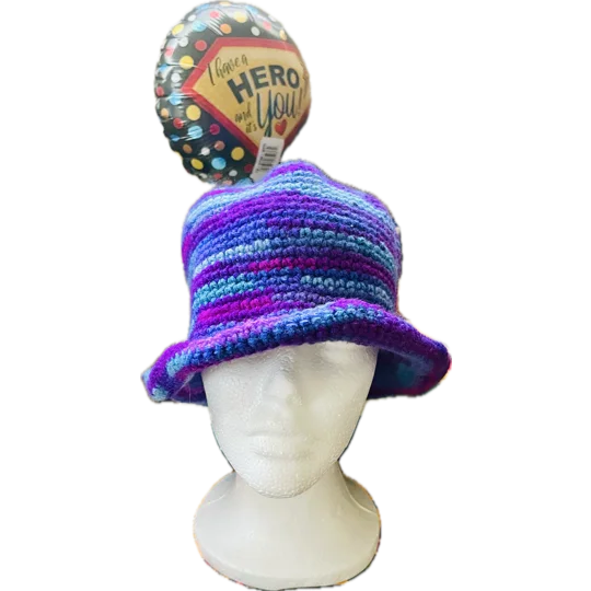 Blueberry bucket hat
