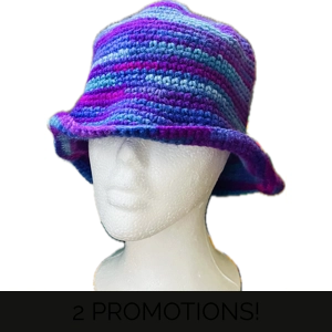 Blueberry bucket hat