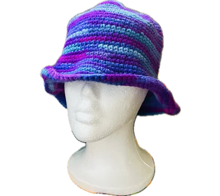 Blueberry bucket hat