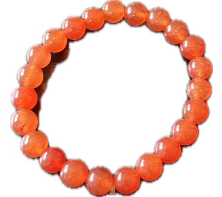 Carnelian stretch bracelet